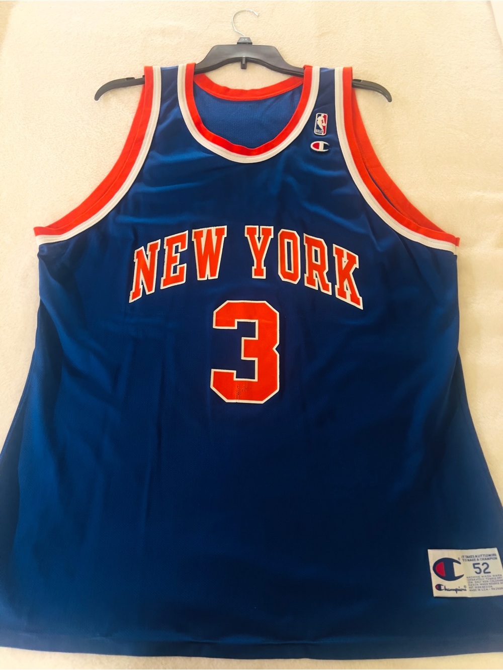 💚 Vintage New York Knicks
Champion 90's Authentic John Stark's Jersey Size 52 🩷